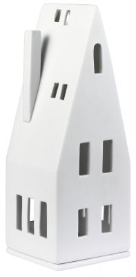 Zuhause light house Spitzdach 20 cm Räder